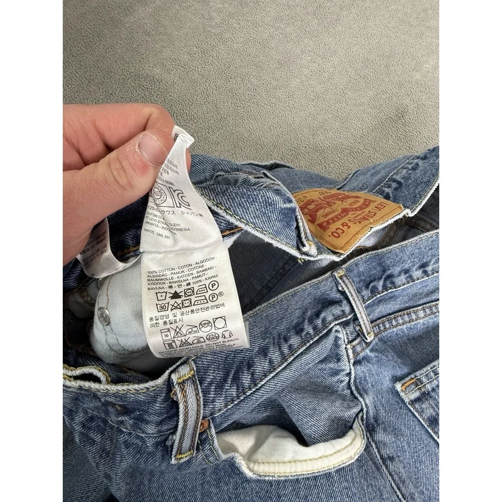 Levi's 505 Regular Fit Straight Jeans Men's Size 36X30 Blue